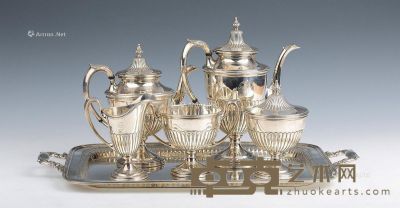 20世纪 纯银茶具 （六件套） --