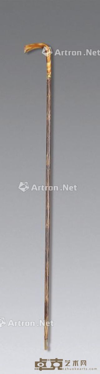 牛角棕竹手杖 长90cm
