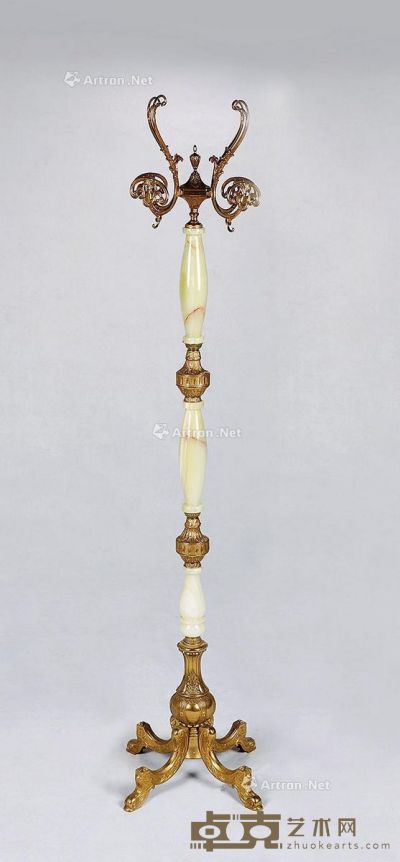 20世纪初期 大理石衣架 高180cm