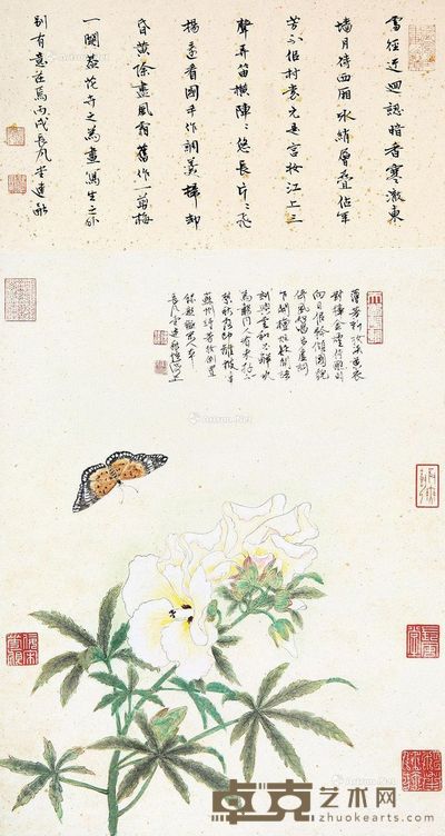 徐建融 花卉 46×35cm
