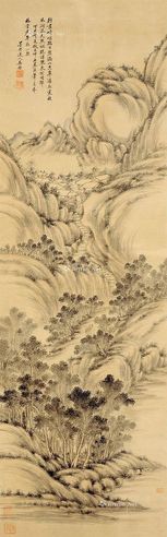 吴历 山水