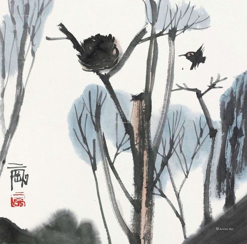 刘二刚 归巢图