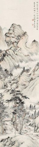 殷梓湘 春山访友