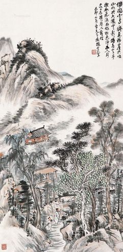 赵云壑 山水