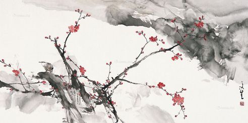 刘文生 红叶小鸟