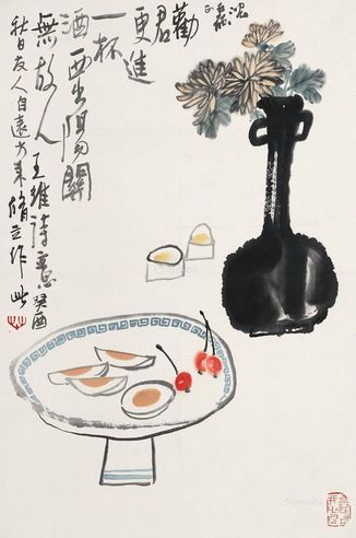 朱修立 王维诗意图