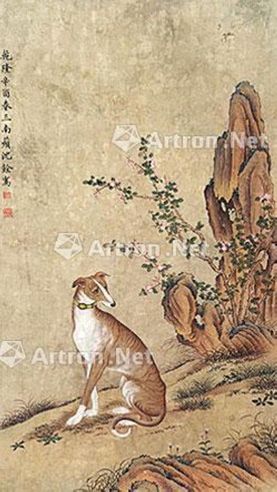 沈铨 神犬图