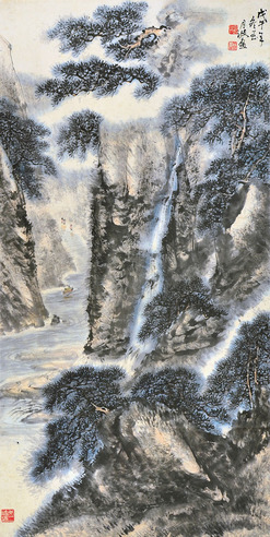 金月波  山水
