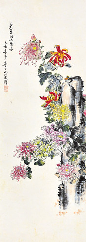 鲁光    菊花