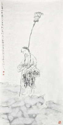 谭崇正  收获图