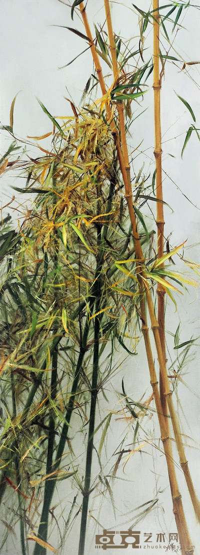 冷军    高秋图 132×47.5cm 约5.64平尺
