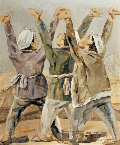 胡朝阳  大吉日 110×90cm 约8.91平尺