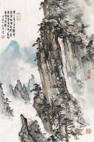 杨彦 黄山景色