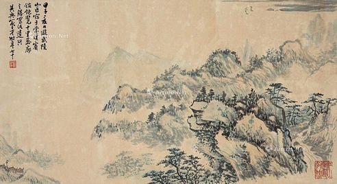 俞子才山水