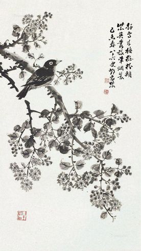 邓怀农 花鸟