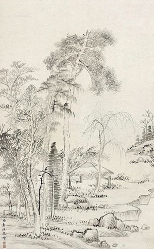 袁瑛 山水