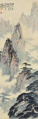 黄叶村 黄山双笋峰