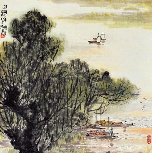 黄叶村 山水