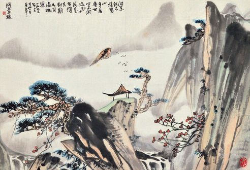朱修立 山水