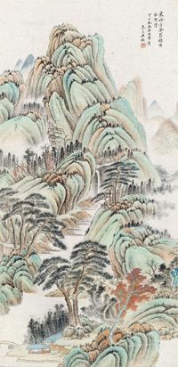 吴琴木 山水