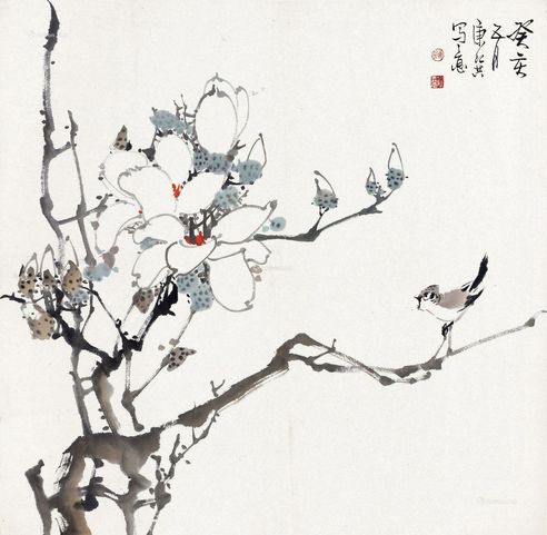 康师尧 花鸟