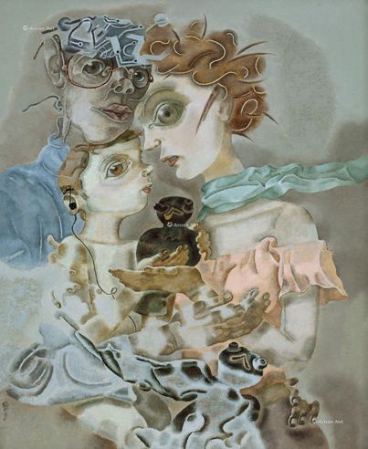 曹力2004年作完美家庭之一