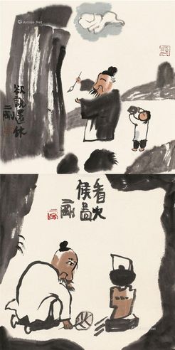 刘二刚 欲说还休 看火候图
