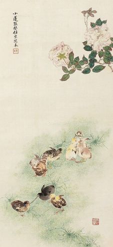 张槃 花鸟