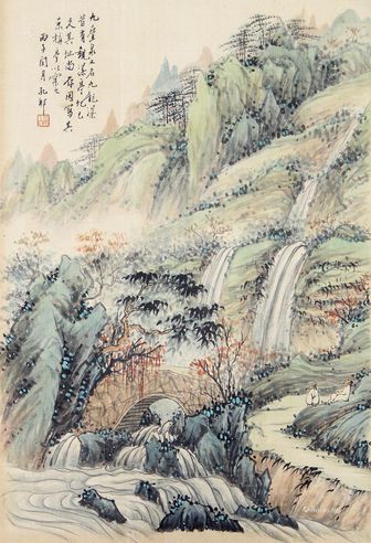 汪采白 山水