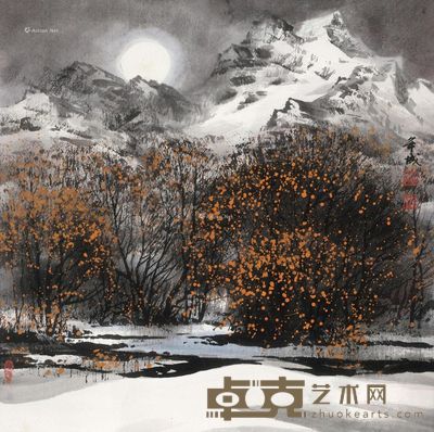 牟成 秋韵 49×49cm