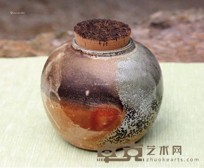 志野柴烧茶仓 