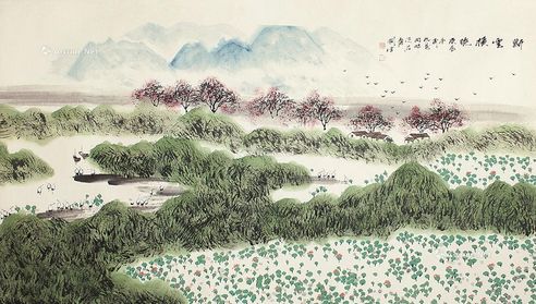 关伟 山水