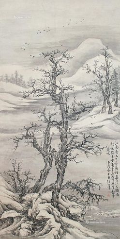 汪士慎 山水