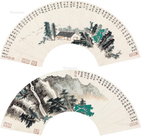 徐建融 山水