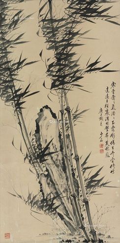 王少石 墨竹