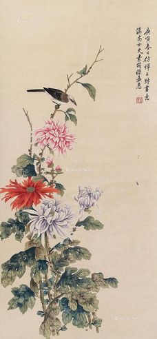 缪嘉惠 花鸟