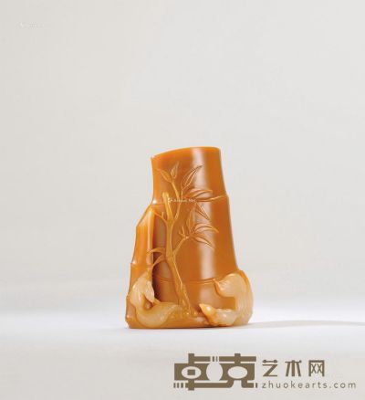 汶洋石竹节雕件 7.8×5.8×2.7cm