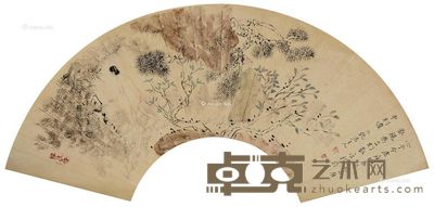 张友宪 《聊斋》词意 16.5×52.5cm