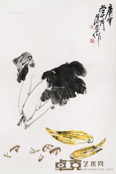 李开麟 蔬果图 69×46cm