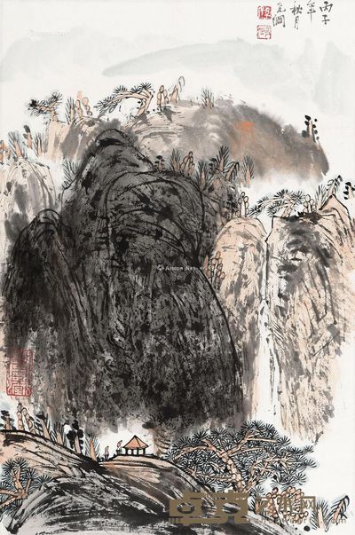 孙克纲 山水 68×45cm
