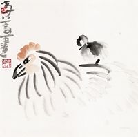 李孝萱 鸡