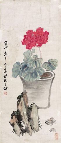 萧心泉 花卉