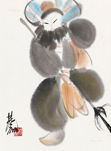 林凤眠 戏曲人物