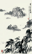 孔仲起 山水