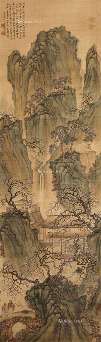 钱杜壬午（1822）年作山水