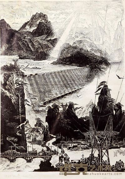 关学礼千年荒古今献粮 80×58cm