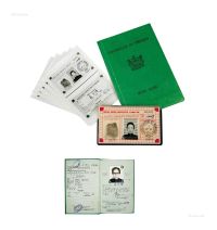 孟小冬香港身份证和护照