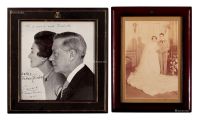 温莎公爵夫妇赠北约盟军最高司令劳里斯·诺斯塔德照片两张
