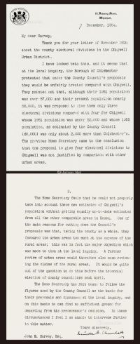 1954年英国首相温斯顿·丘吉尔亲笔签名信