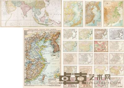 1772-1989年西方各国绘制有关钓鱼岛的古地图三十一张 